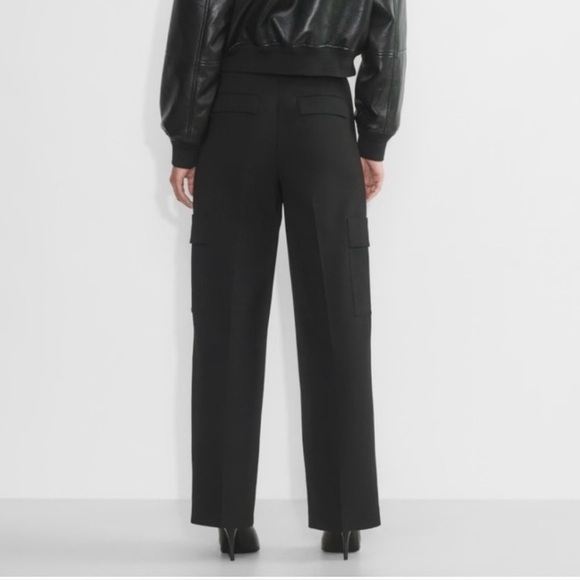 Aritzia Babaton Spotlight Cargo Pant Black Size 2 - Picture 2 of 9